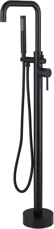 NEW Floor Mounted Freestanding Bathtub Faucet w/ Handheld Shower - photo 3