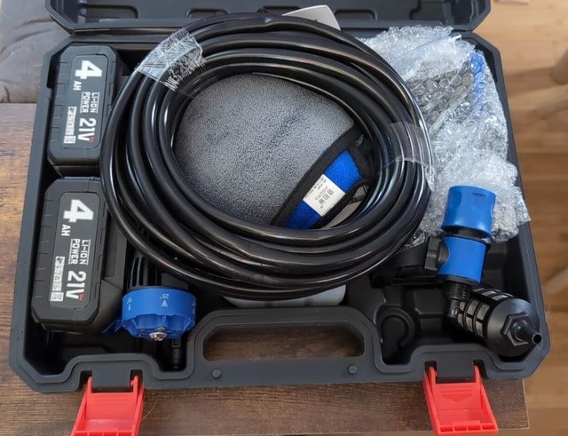 NEW 1100PSI Pressure Power Washer Cordless Brushless 2 batteries - photo 4