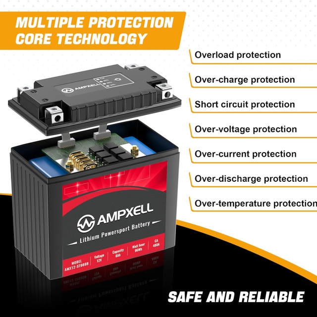 NEW Lithium Battery Powersport Motorcycle ATV UTV Scooter - photo 4