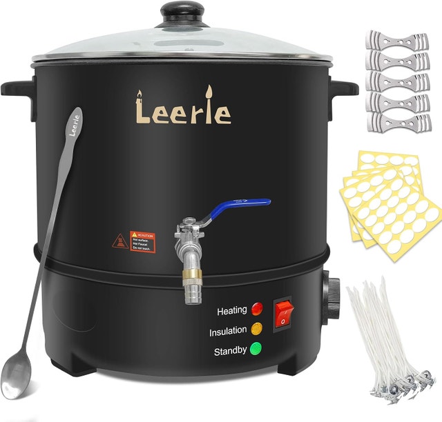 NEW Soap/Candle Melter 10Qt/20Lb Temp Control Heating Core