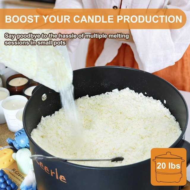 NEW Soap/Candle Melter 10Qt/20Lb Temp Control Heating Core - photo 5