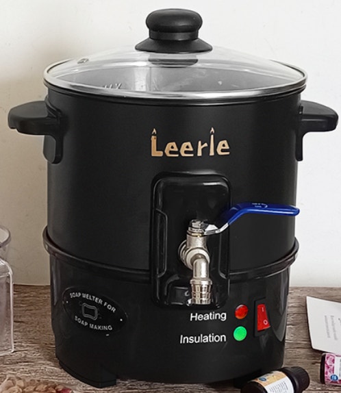 New Soap/Candle Melter 4Qt One-Touch Start, Heating Core Spout