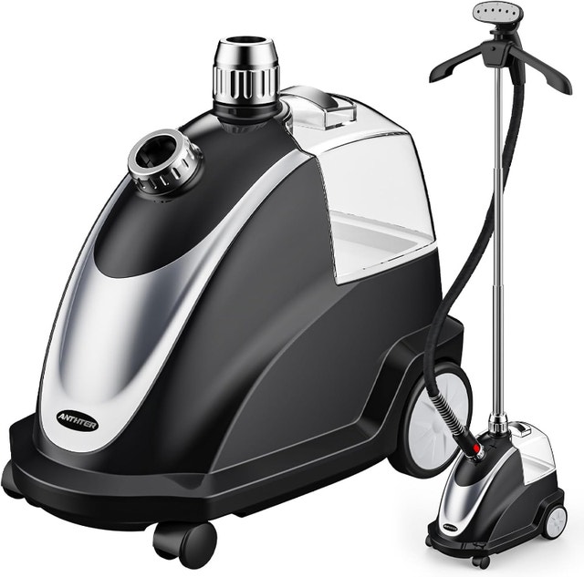NEW Standing Clothes Steamer w/ Wheels, Commercial & Household