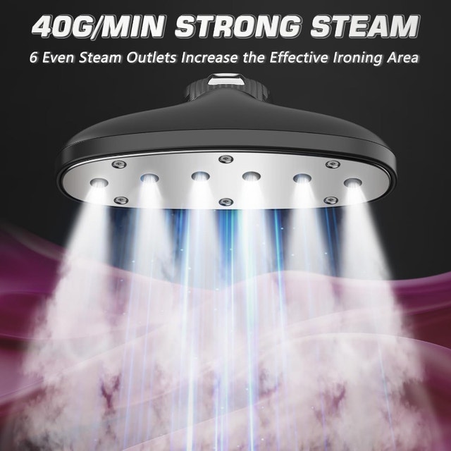 NEW Standing Clothes Steamer w/ Wheels, Commercial & Household - photo 2