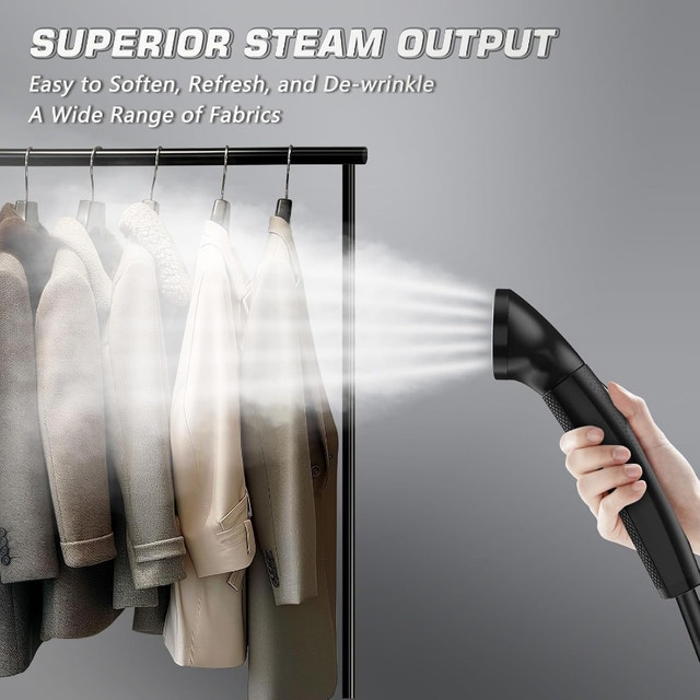 NEW Standing Clothes Steamer w/ Wheels, Commercial & Household - photo 4