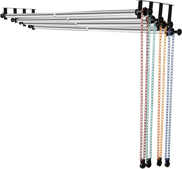 Photography Backdrop 4 Roller System 118” Steel