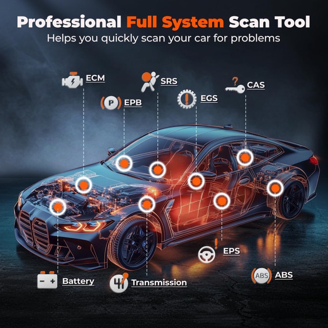 NEW Full System Scan Tool OBD Scanner for BMW, Mini, Rolls-Royce - photo 5