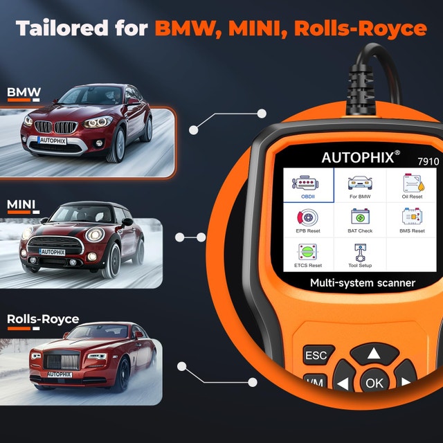 NEW Full System Scan Tool OBD Scanner for BMW, Mini, Rolls-Royce - photo 2