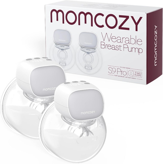 NEW Momcozy S9 2-pack Hands Free Breast Pumps 2 Modes 9 Levels