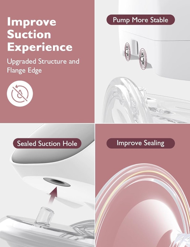 NEW Momcozy S9 2-pack Hands Free Breast Pumps 2 Modes 9 Levels - photo 3