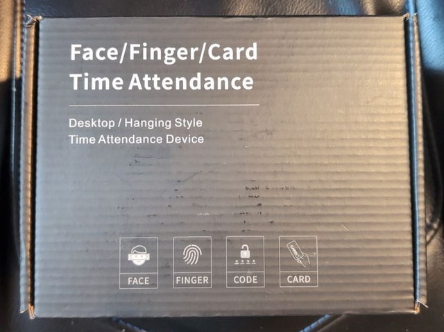 NEW Time Clock Face, Card, Fingerprint Attendance No Fee - photo 4