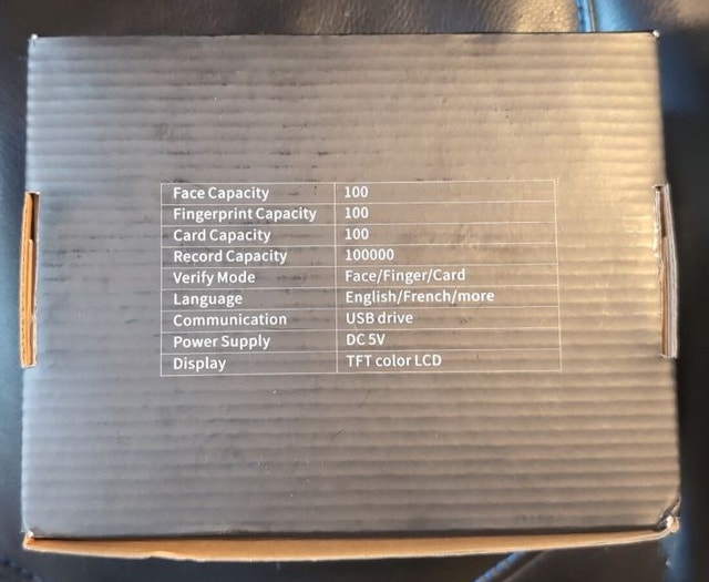 NEW Time Clock Face, Card, Fingerprint Attendance No Fee - photo 5