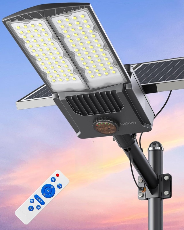 NEW 11000W Solar Outdoor Light 700000LM 6500K Motion Sensor