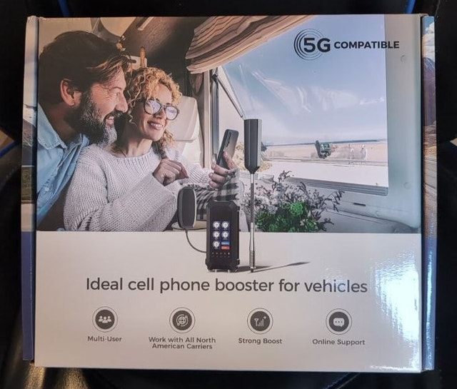 NEW RV 5G Phone Booster Smart LCD Display All US/Canada Carriers - photo 3