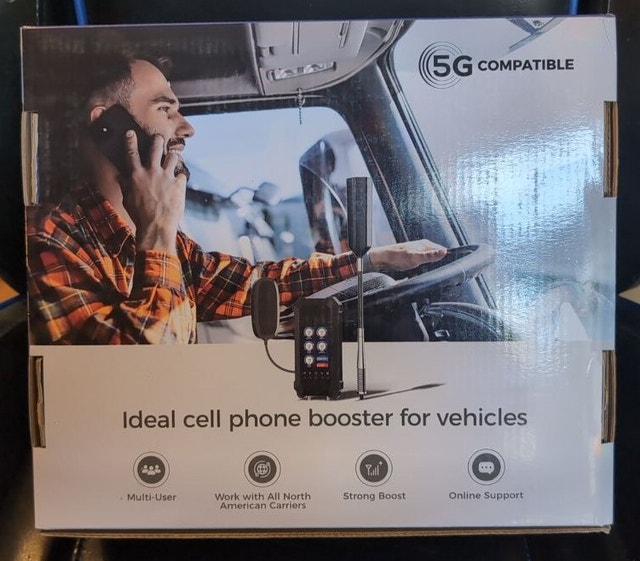 NEW RV 5G Phone Booster Smart LCD Display All US/Canada Carriers - photo 4