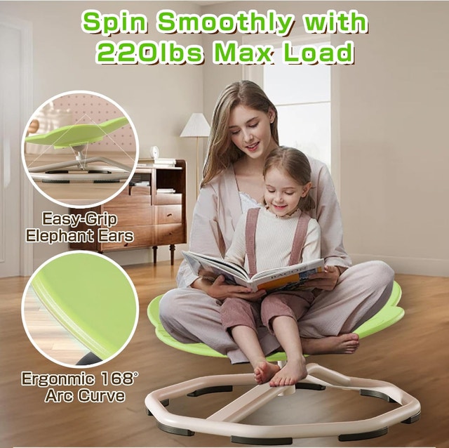 NEW Sensory Spinning Swivel Chair for Autism max 100 kg 220 lb - photo 4
