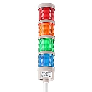 NEW Super Bright Stack LED Andon 6 ft Industrial Tower Lights