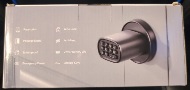 BRAND NEW Indoor Keypad Door Knob Keyless Doorknob Lock - photo 3