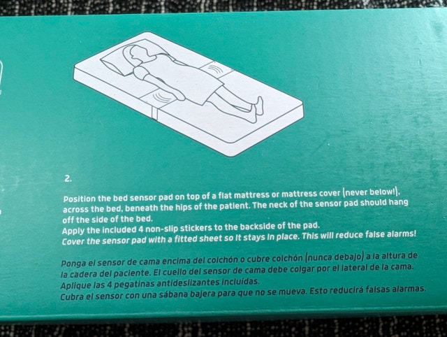Unused Fall Prevention Bed/Chair Alarm System for Elderly - photo 3