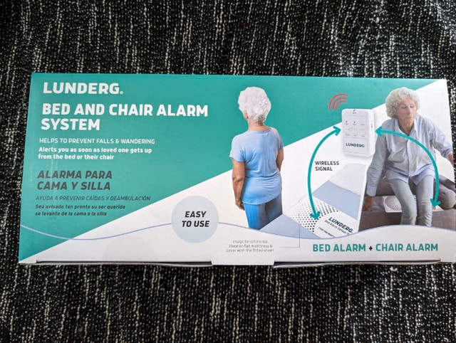 Unused Fall Prevention Bed 10x30/ Chair Alarm System