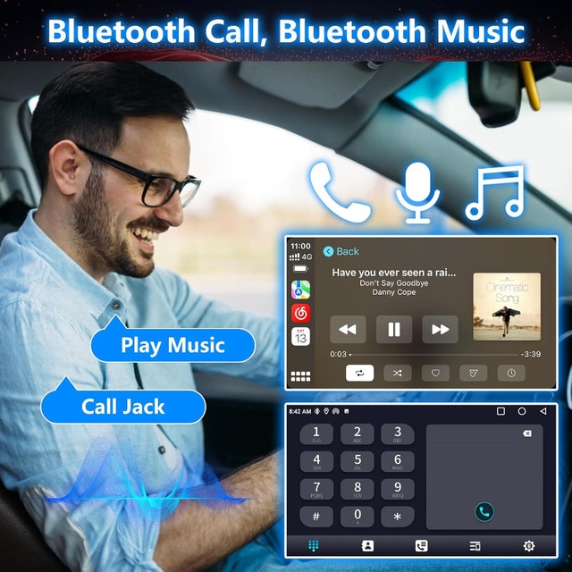 BRAND NEW Car Radio, GPS, Backup Camera Android 13 for Dodge Ram - photo 4