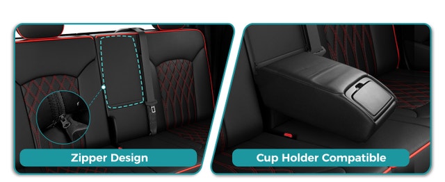 NEW Full Seat Covers Chevy Colorado 2015-22 Crew Cab Z71 LT ZR2 - photo 3