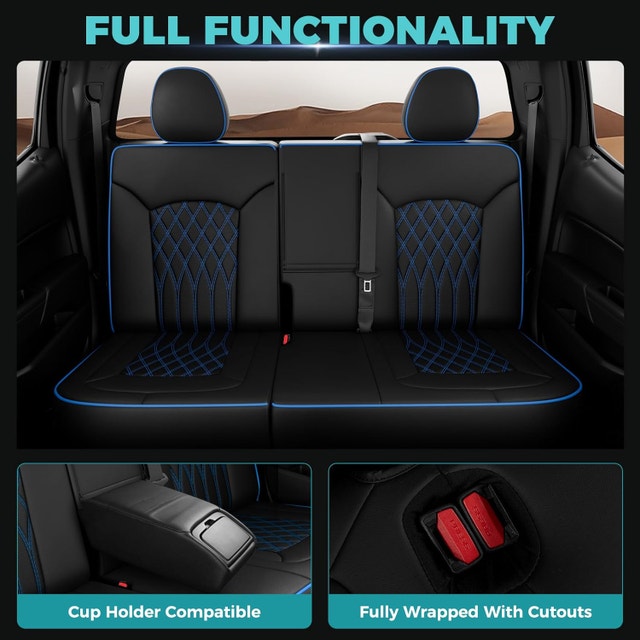 NEW Full Seat Covers Chevy Colorado 2015-22 Crew Cab Z71 LT ZR2 - photo 4