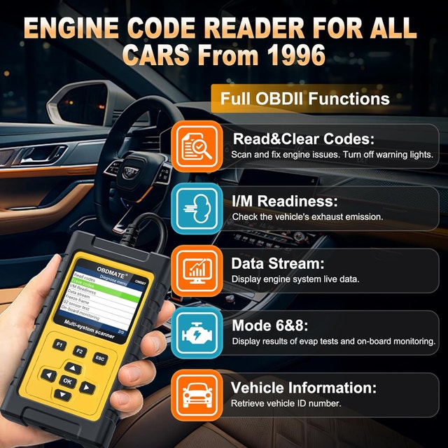 OBD2 Scanner GMC/Buick/Chevrolet/Cadillac Full OBDII Functions - photo 5
