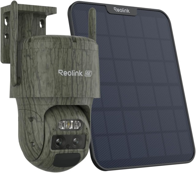 NEW REOLINK 4K Cellular Security Camera 3G/4G LTE Solar 360