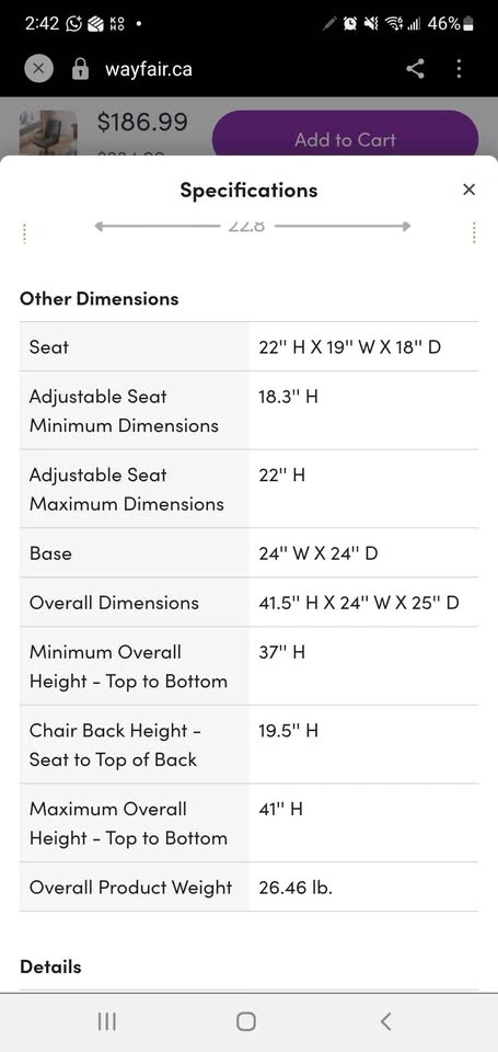 6 Modern Black & Gold Executive Office Chairs - photo 4