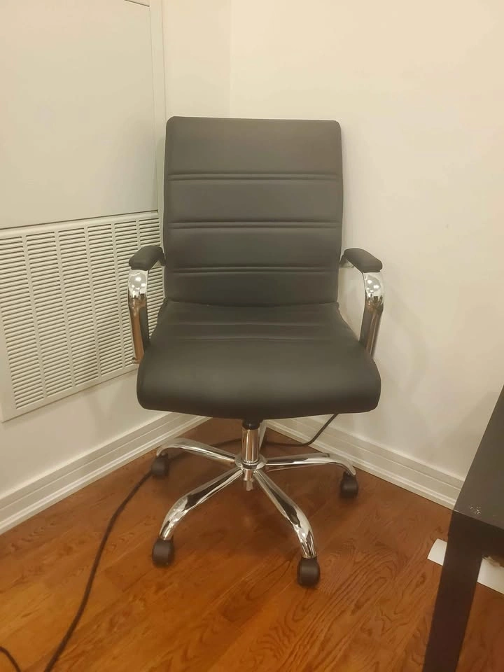6 Modern Silver Executive Office Chairs - photo 5
