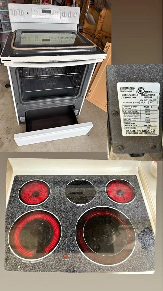 Free-Standing Electric Convection Range Oven Stove - 30 OBO