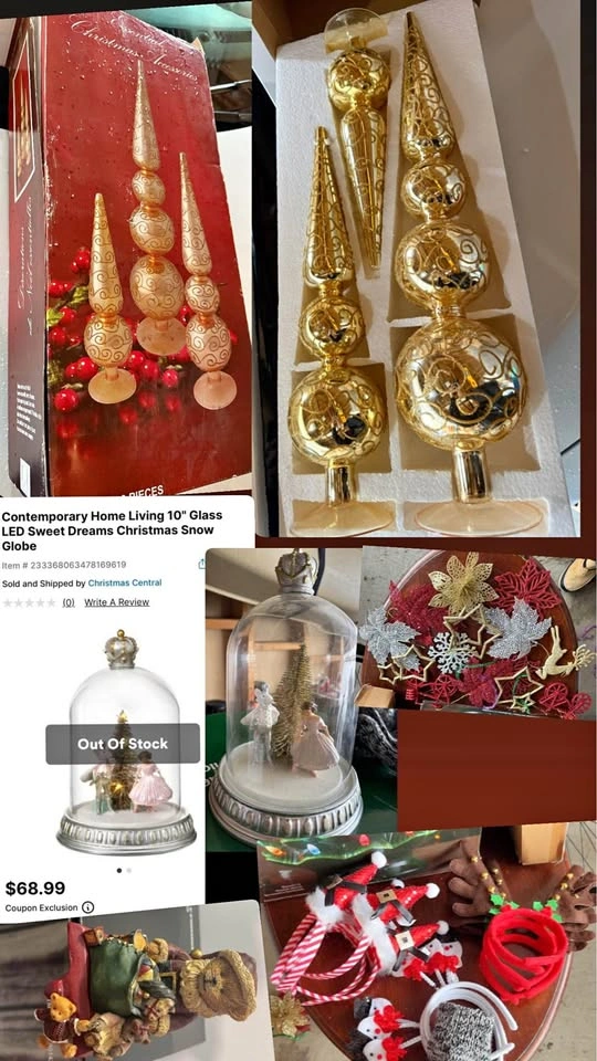 Lot of holiday decor - $25 OBO