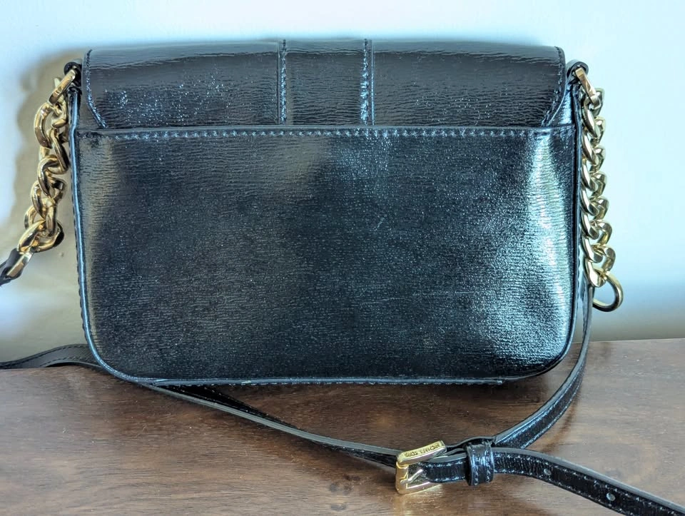 Michael Kors Black Patent Leather Crossbody Bag - photo 2