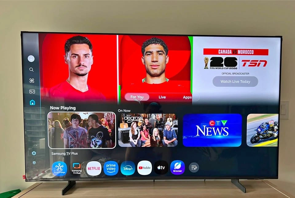 Samsung 65" Crystal UHD 4K Smart TV