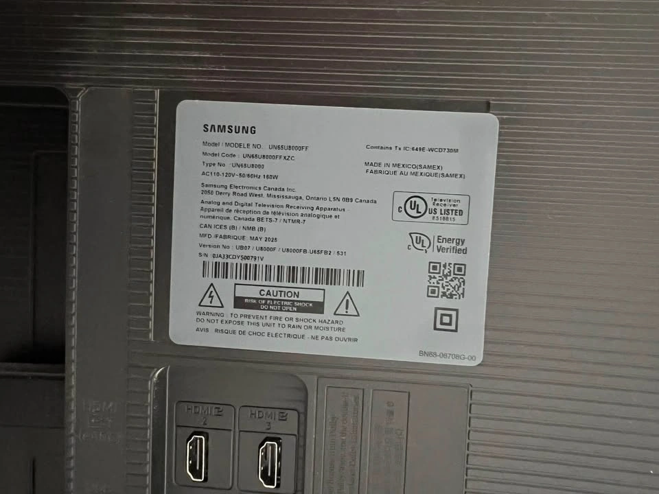 Samsung 65" Crystal UHD 4K Smart TV - photo 3