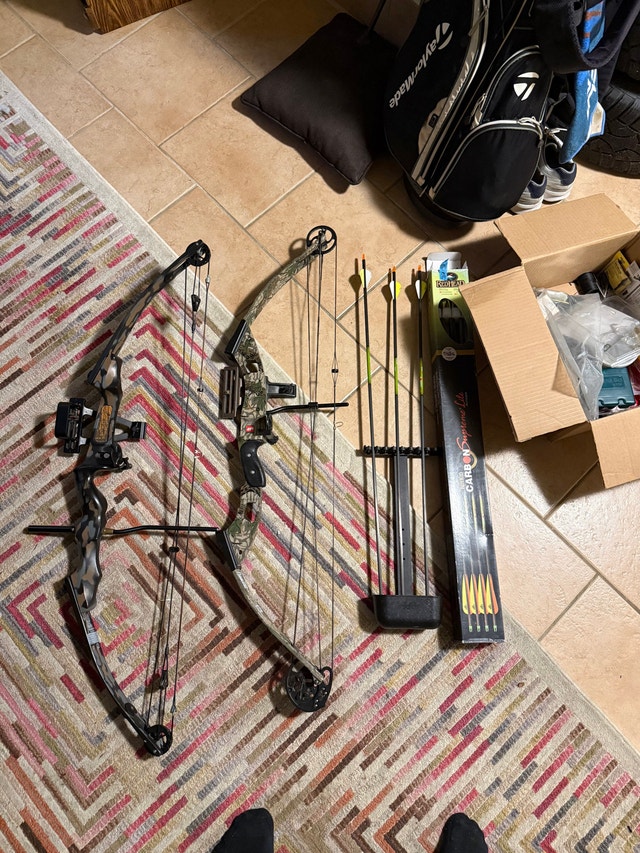 Compound Bow Package – Martin Lynx + PSE Mohave w/ Arrows