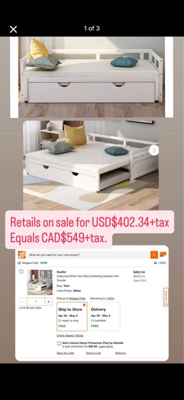 3 in 1 TRUNDLE BED (KING+TWINS) - photo 3