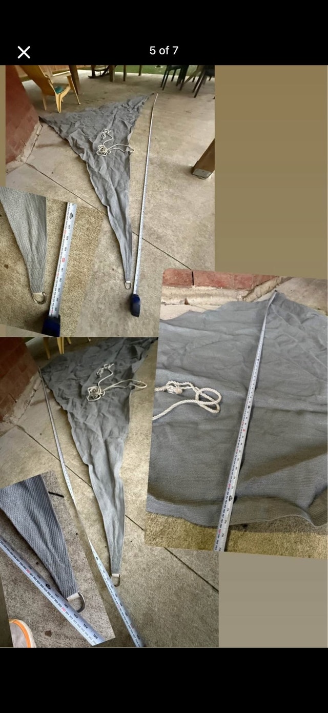 4 Sunshade canopies UV and water resistant - photo 4