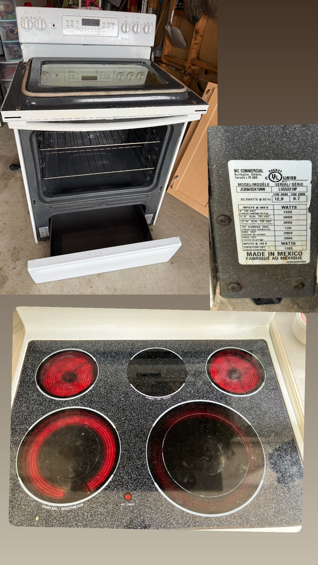 Free-Standing Electric Convection Range Oven Stove - photo 2