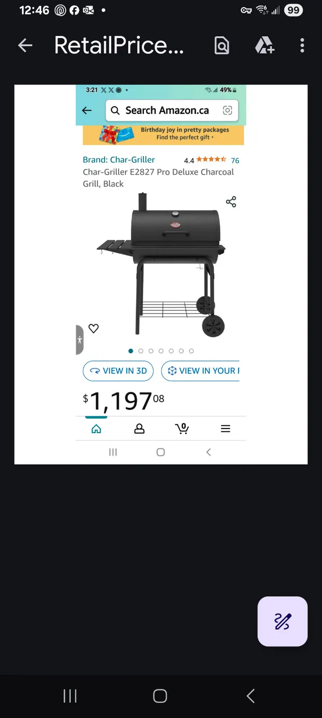 Char-Griller Pro