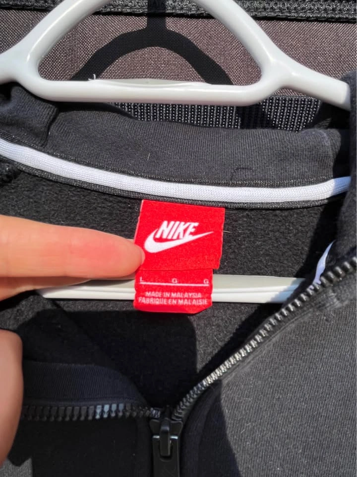 Nike full-zip hoodie L size - photo 3