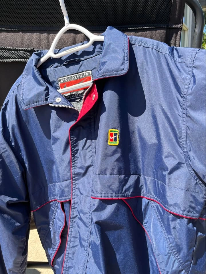 Vintage 1990s Nike Premier Challenge Court Tennis Jacket