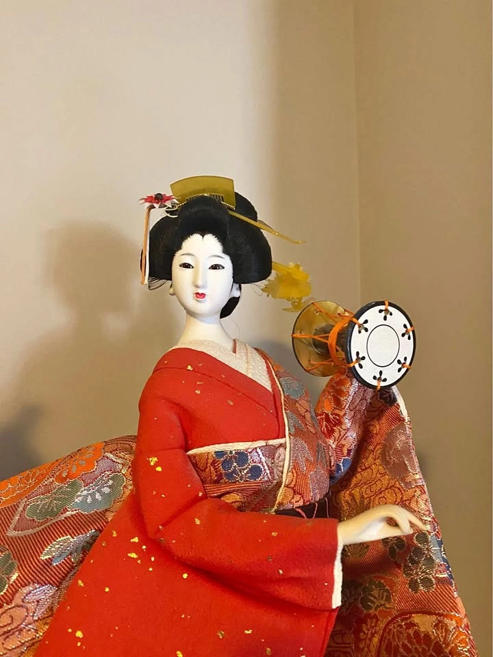 Vintage Japanese Geisha Dolls