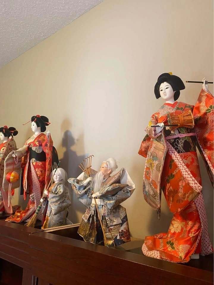 Vintage Japanese Geisha Dolls - photo 5
