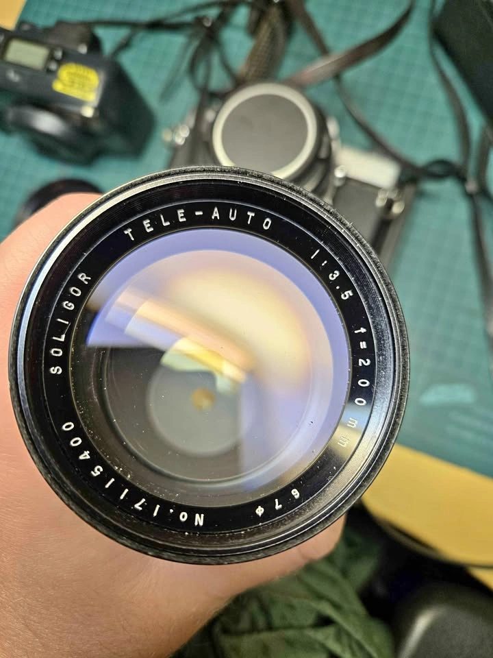 Soligor Tele-Auto 200mm f/3.5 Lens