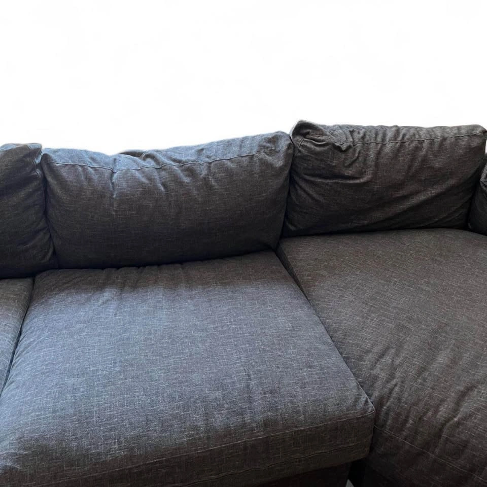 Cindy Crawford Gray sectional sofa - photo 5