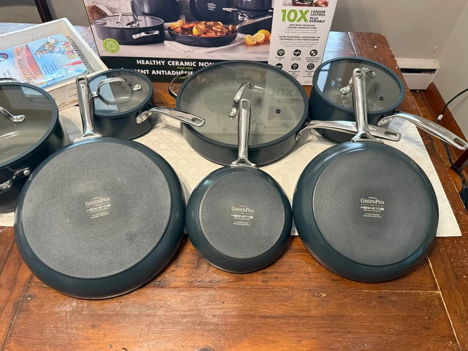 GreenPan Eras Cookware 11 Piece Set - photo 4