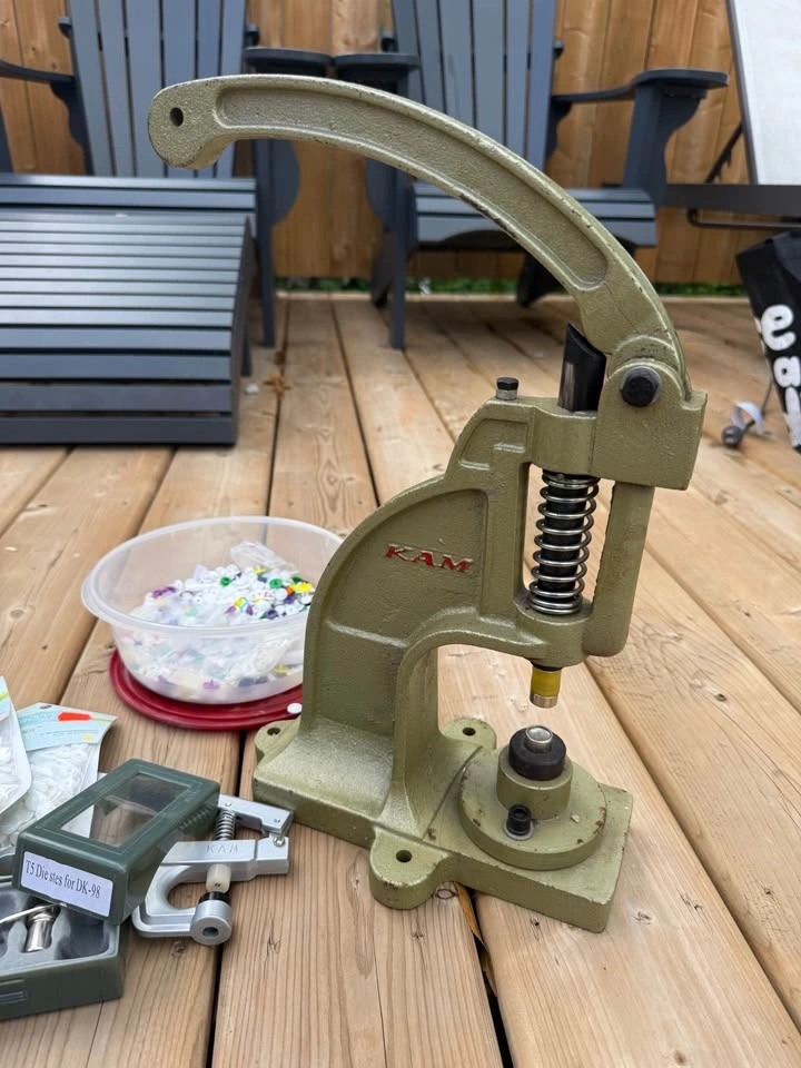 KAM Snap Press DK-98 and Snaps - photo 2