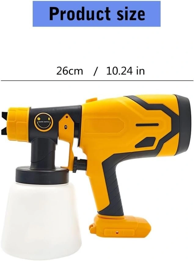 Paint Sprayer for House Painting 600W (NO BATTERY) - photo 4